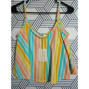 NWT Matilda Jane Colorful Coast Tankini Size XXL